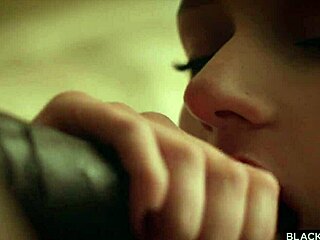 BBC-hungry Melanie Marie filled by Isiah's monster cock