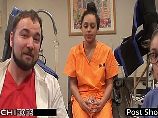 freshman mia sanchez endures mandatory hitachi orgasm from horny nurse