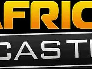 you love watching this ebony swallow after rough pounding right?