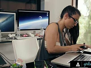 celeste star's ai milf lesbian domination fantasy