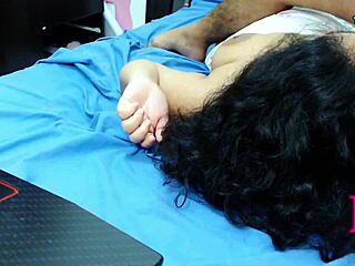 stunning latina milf with massive natural tits offers huge ass for creamy tit cumshot milking