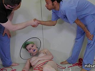 Brutal anal ass-to-mouth pain therapy for cute slut