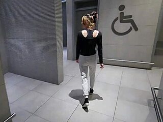 wanna sneak in public toilet for creampie fuck?