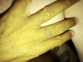 i'm nine months pregnant albino cumming hard on my black lover's huge cock