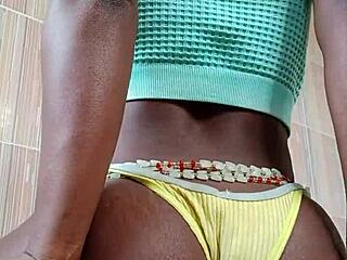 crazybitch debuts as ebony squirting queen worldwide