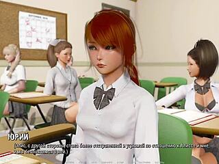 Horny Nerd Glasses Girl Rides Big Cock Outdoor to Orgasm