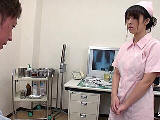 big tits nurse rides patient to uncensored creampie