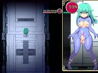 Futanari's Passionate Dungeon Sex Robot Milk Encounter