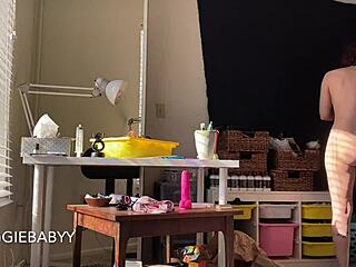 Voyeur POV Naked Room Cleaning Spy Vid