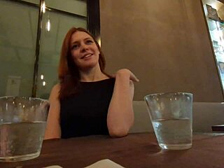 Risky Bathroom Quickie with Online Date Hottie