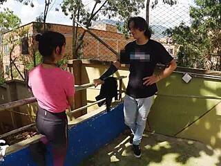 i'm cindy luna gym trainer shows me real cardio moves