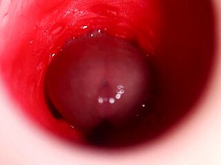 oiled fuck doll anal creampie machine fills pussy cumshot orgasm closeup