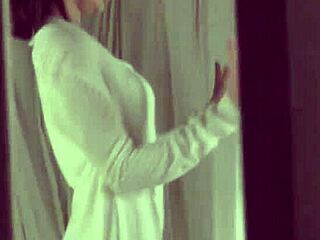 yua ariga slurps cock with shaved japanese pussy tease 💦😜