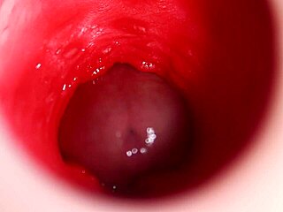 oiled fuck doll anal creampie machine fills pussy cumshot orgasm closeup