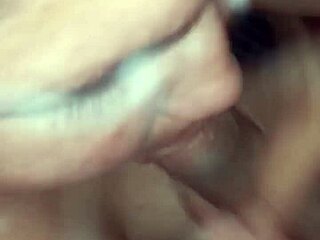 Netflix Date Turns into Thick Cock Suck Fest