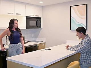 brazilian milf florence vixen rides young cock to cumshot