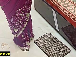 desi beauty passionately fucked by young stud in hot creampie session