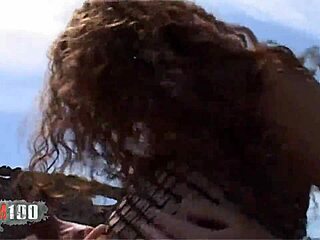 Wow, young spanish redhead monica ledesma screams in wild outdoor fucking frenzy!