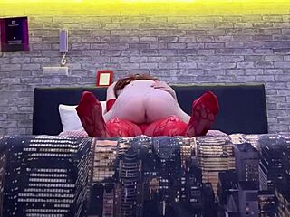 Brunette Friend's Ass Licked Before Hotel Doggy Pound