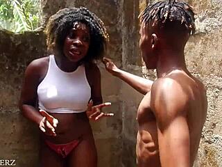 hey you cant resist this wet outdoor pounding right here