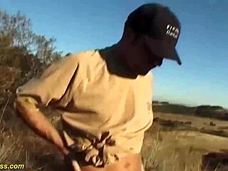 mature woman dives into first public outdoor sex adventure