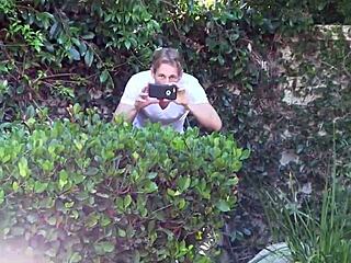 Carolyn Reese's big tits bounce wildly as pornstar takes dick balls deep