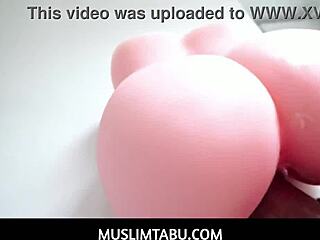 curvy hijab wife tokyo lynn yields to husband's throbbing urge