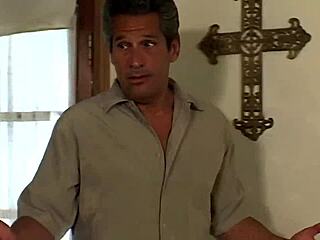 blonde milf moans as all holes get pounded in threesome