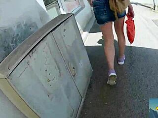 flashing my bare pussy on bosnia streets with mala dvojka thrill