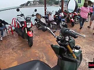 Thai Teen Couple's Wild Public Island Fuck