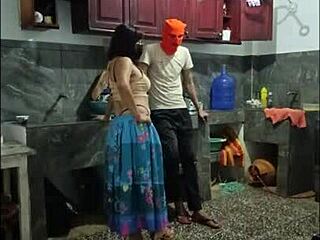 curvy latina student shakes huge ass in kinky homemade groping roleplay