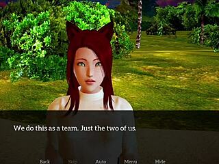 Big tits milf teen play game with small tits ass action