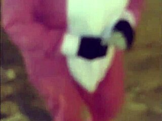 hey, wanna watch this curvy mature's street anal tease in costume?