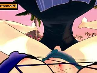 Cat Girl Boldly Fucked Hardcore Beach Pound