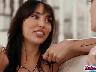 charlotte stokely and vanessa sky break code with panty-fueled lesbian heat