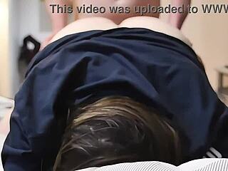 hot session pounding curvy milf bent over doggystyle moaning