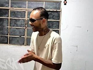 hot latina slut craves interracial anal gangbang at home