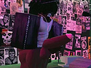 dami dances hot in the night club scene