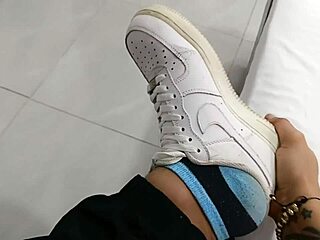 chubby wife sucks after sneaky ass massage tease