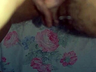 latina teases pulsing clit in softcore display