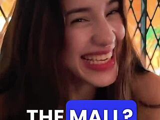 Horny Petite 18yo Latina Deepthroats Balls and Rimjobs