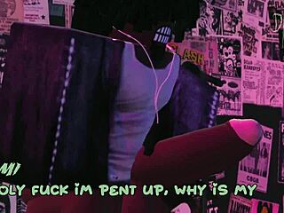 dami dances hot in the night club scene