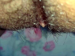 latina teases pulsing clit in softcore display