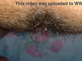 latina teases pulsing clit in softcore display