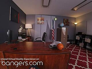 vr bangers marica hase milf dominates huge cock at work