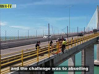 brazilian lesbians wander nude through paradise spots adventurously