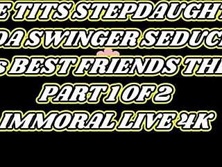 ayda swinger tempts pals with creampie cravings