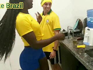 fernanda chocolate takes facial after copa game fun