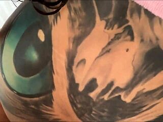 alternative babe's pierced nipples wet pussy gets fucked