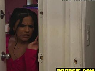 busty milf warden punishes kinky lesbian teens in garage